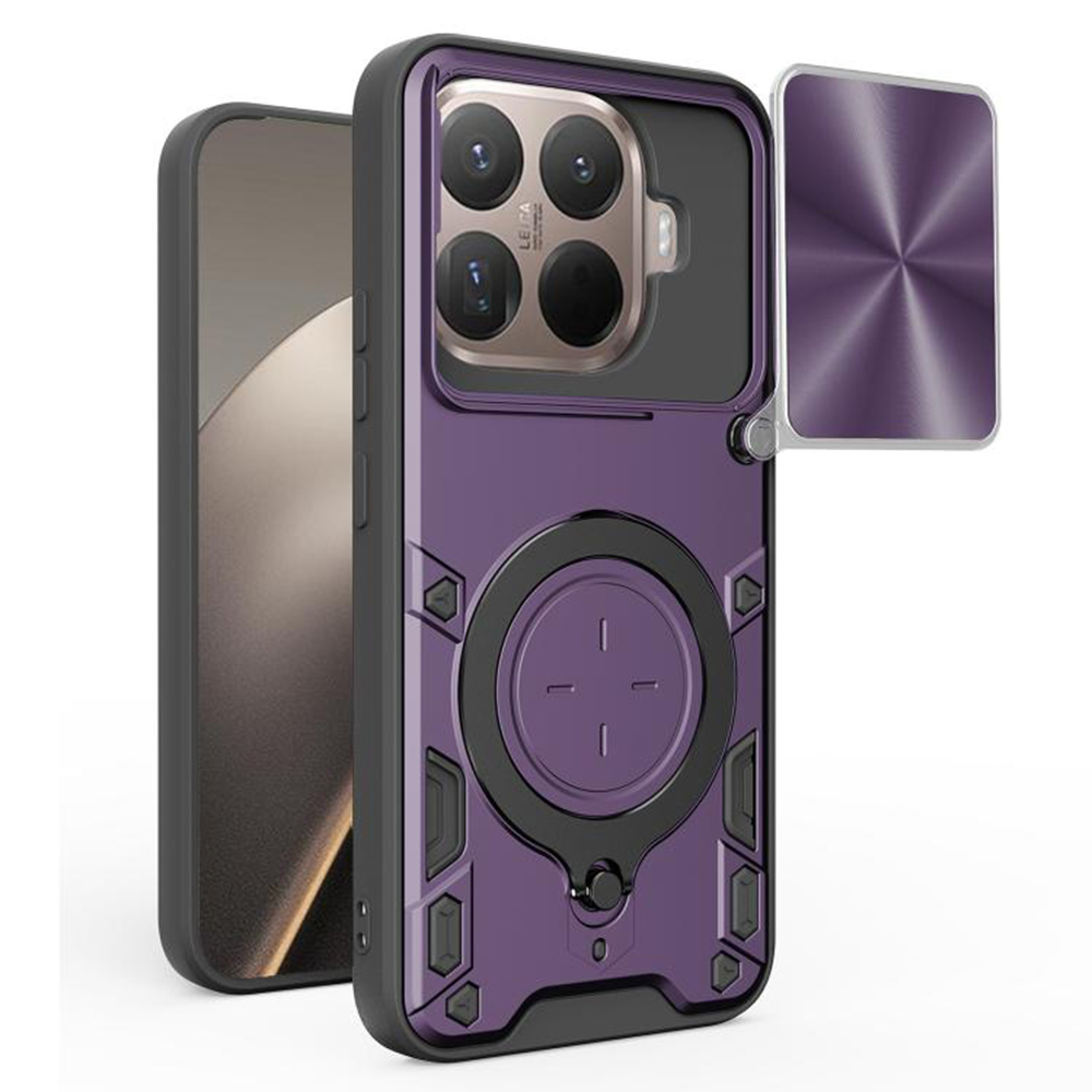 Калъф за Xiaomi 15T Pro - Techsuit CamGuard Pro - Лилав