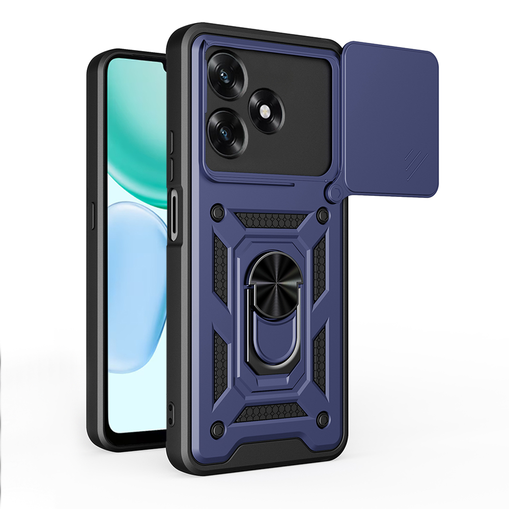 Калъф за Honor X5c Plus - Techsuit CamShield Series - Син