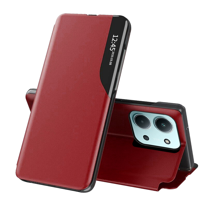 Калъф за Xiaomi Redmi 15C 4G / Redmi 15C 5G / Poco C85 4G - Techsuit eFold Series - Червен