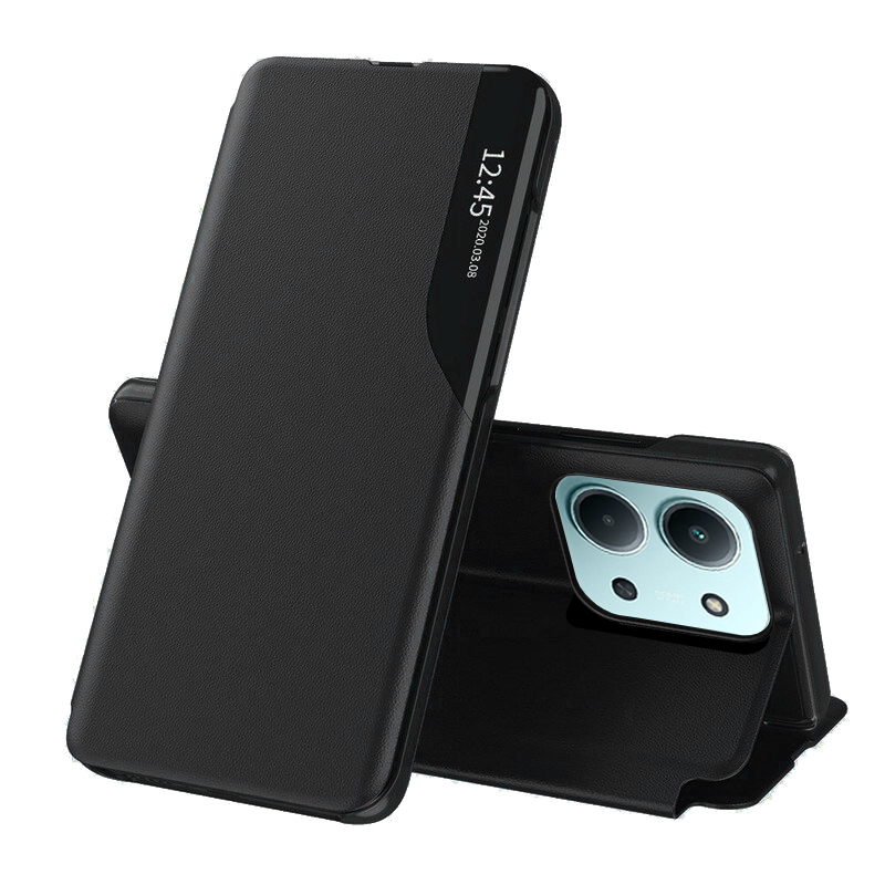 Калъф за Xiaomi Redmi 15C 4G / Redmi 15C 5G / Poco C85 4G - Techsuit eFold Series - Черен