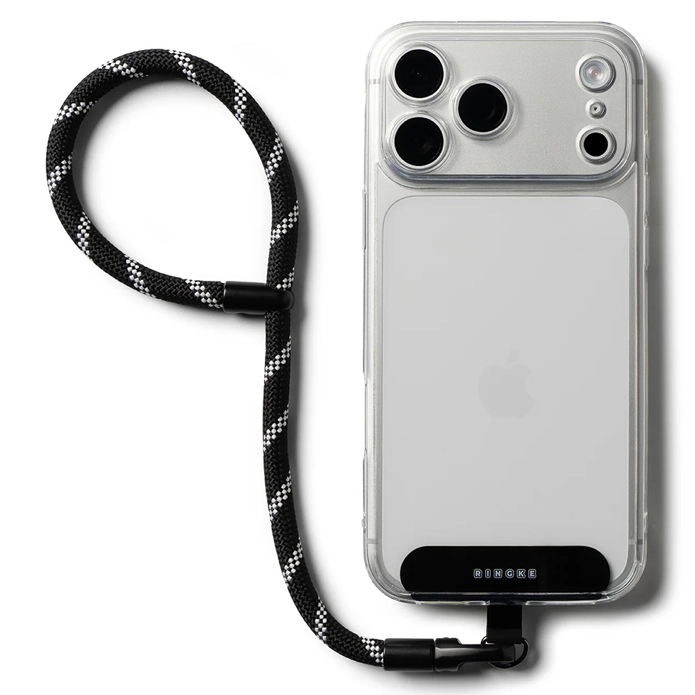 Snur за смартфон, универсален - Ringke Link Flow P-Type - Shade Черен