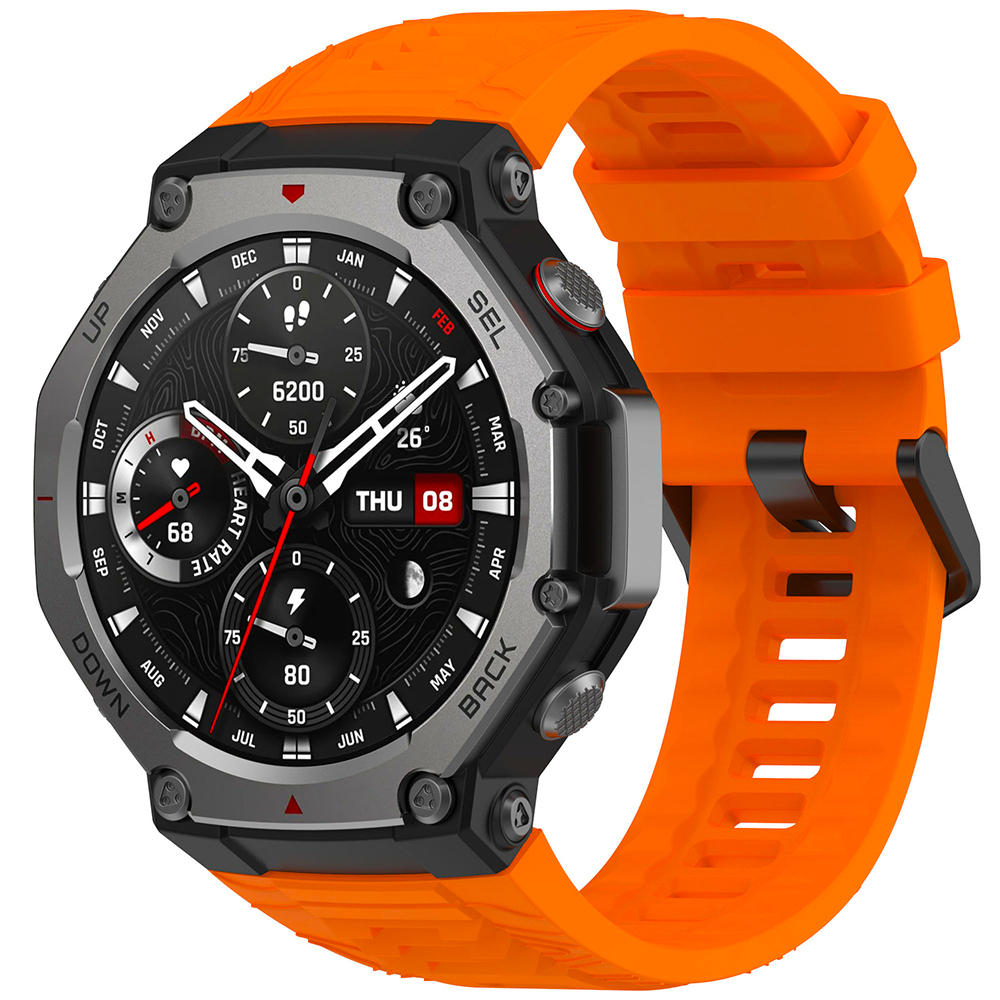 Каишка за Amazfit T-Rex 3 - Techsuit Watchband (W067) - Оранжев