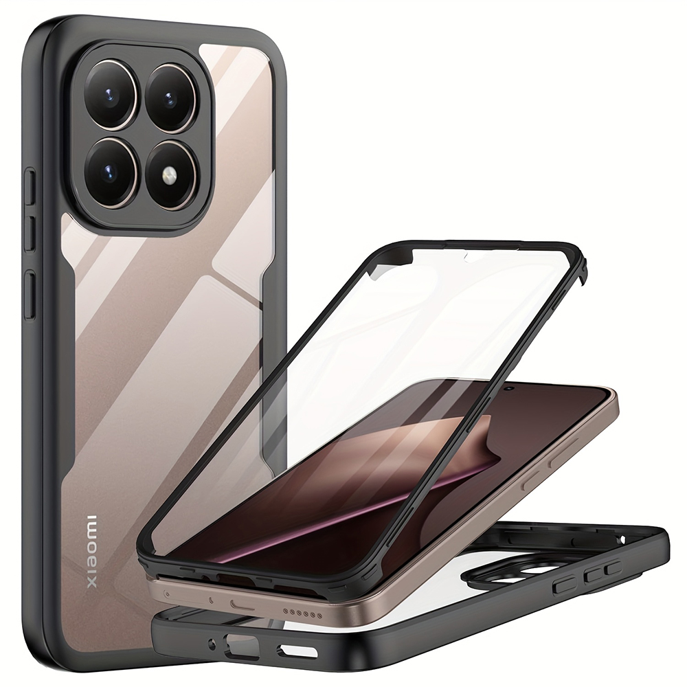 Калъф за Xiaomi 15T + Калъф - Techsuit ColorVerse 360 Series - Черен