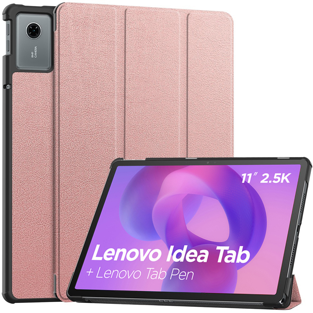 Калъф за Lenovo Idea Tab 11 / Tab K11 Gen 2 - Techsuit FoldPro - розово злато