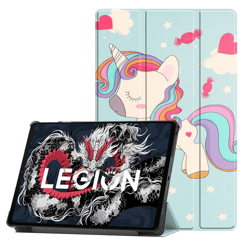 Калъф за Lenovo Legion Tab Gen 3 - Techsuit FoldPro - Unicorn