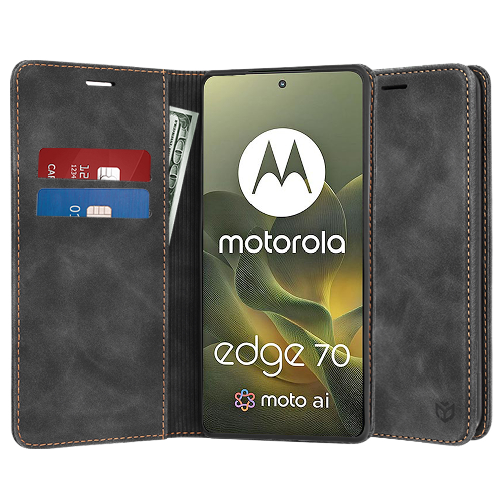 Калъф за Motorola Edge 70 - Techsuit Confy Cover - Черен