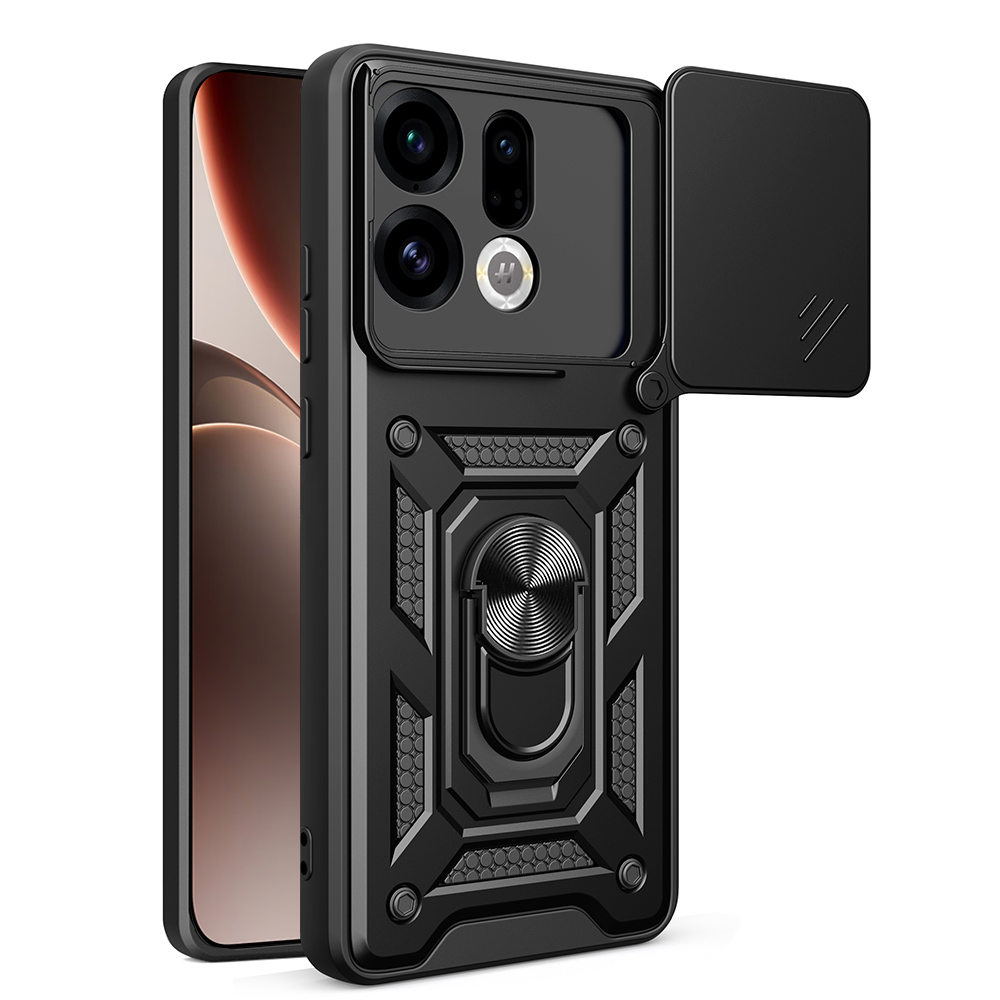 Калъф за Oppo Find X9 - Techsuit CamShield Series - Черен