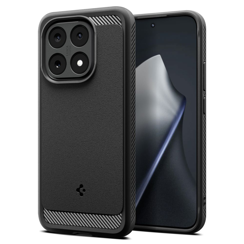 Калъф за Xiaomi 15T - Spigen Rugged Armor (ACS10459) - Черен мат