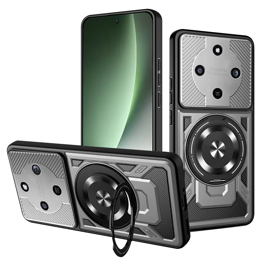 Калъф за Honor Magic8 Lite - Techsuit RuggedCam - Сив