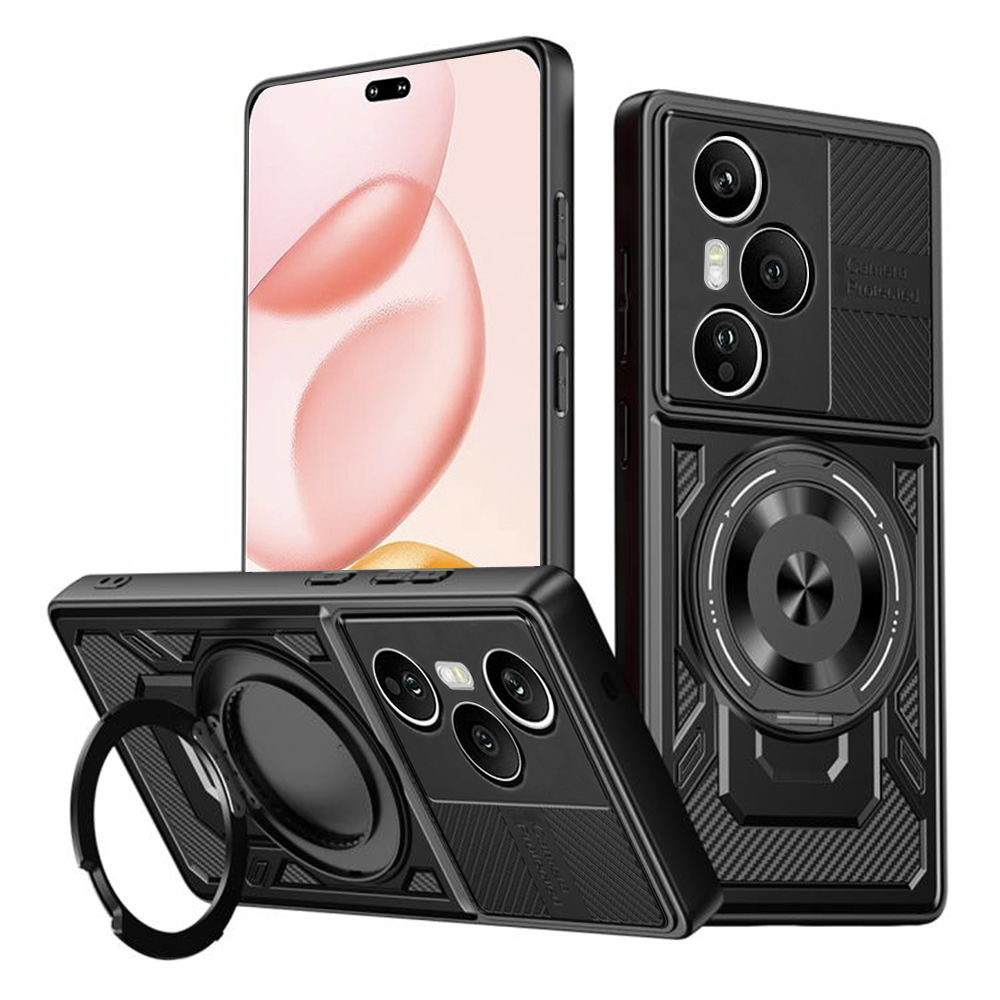 Калъф за Honor 400 Pro - Techsuit RuggedCam - Черен