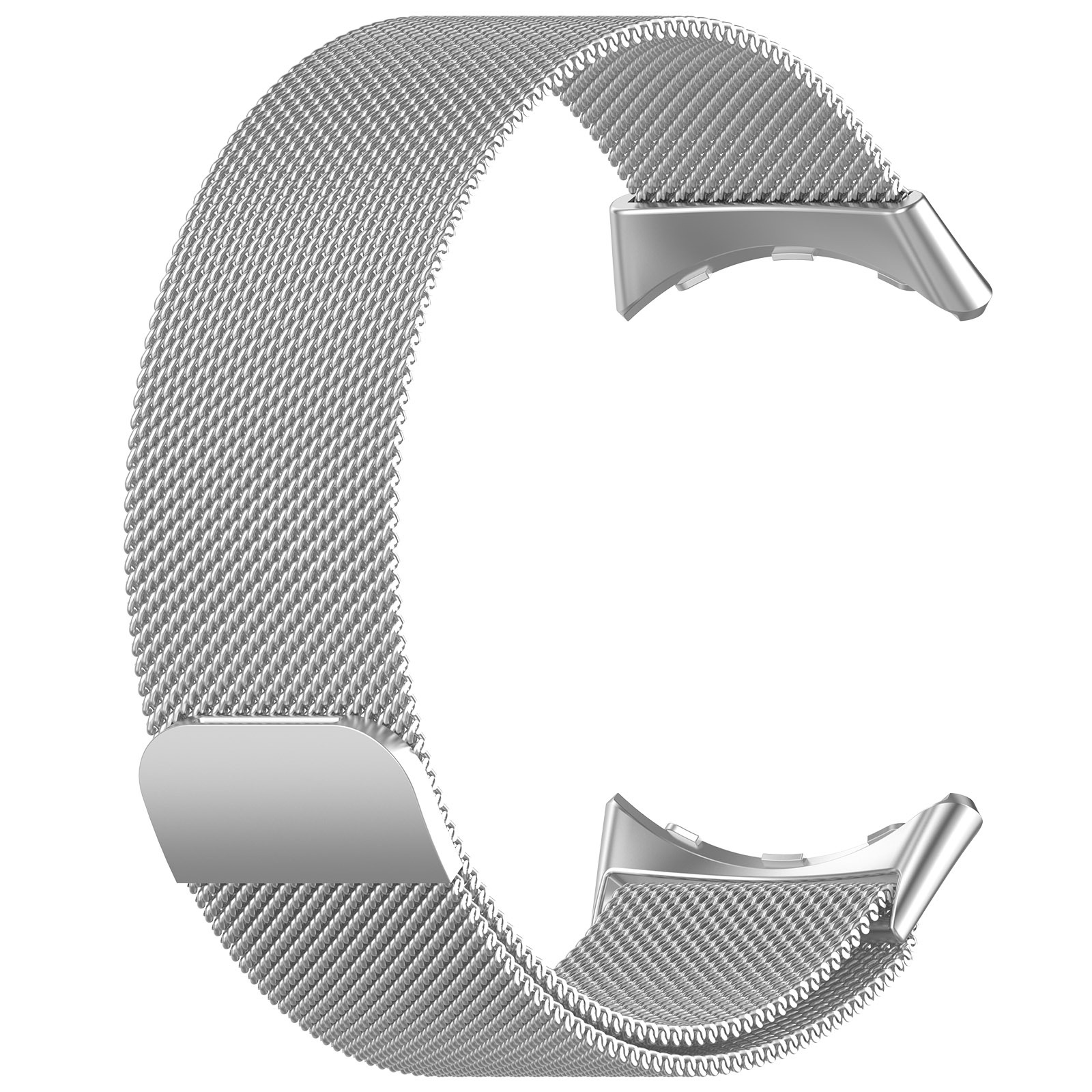 Каишка за Google Pixel Watch 4 45 мм - Techsuit Watchband (W009) - Сребрист
