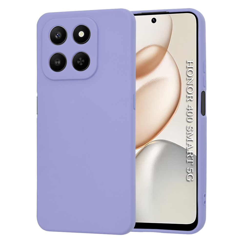 Калъф за Honor 400 Smart 5G / 400 Smart 4G / X7d 4G - Techsuit SoftFlex - Светло лилав