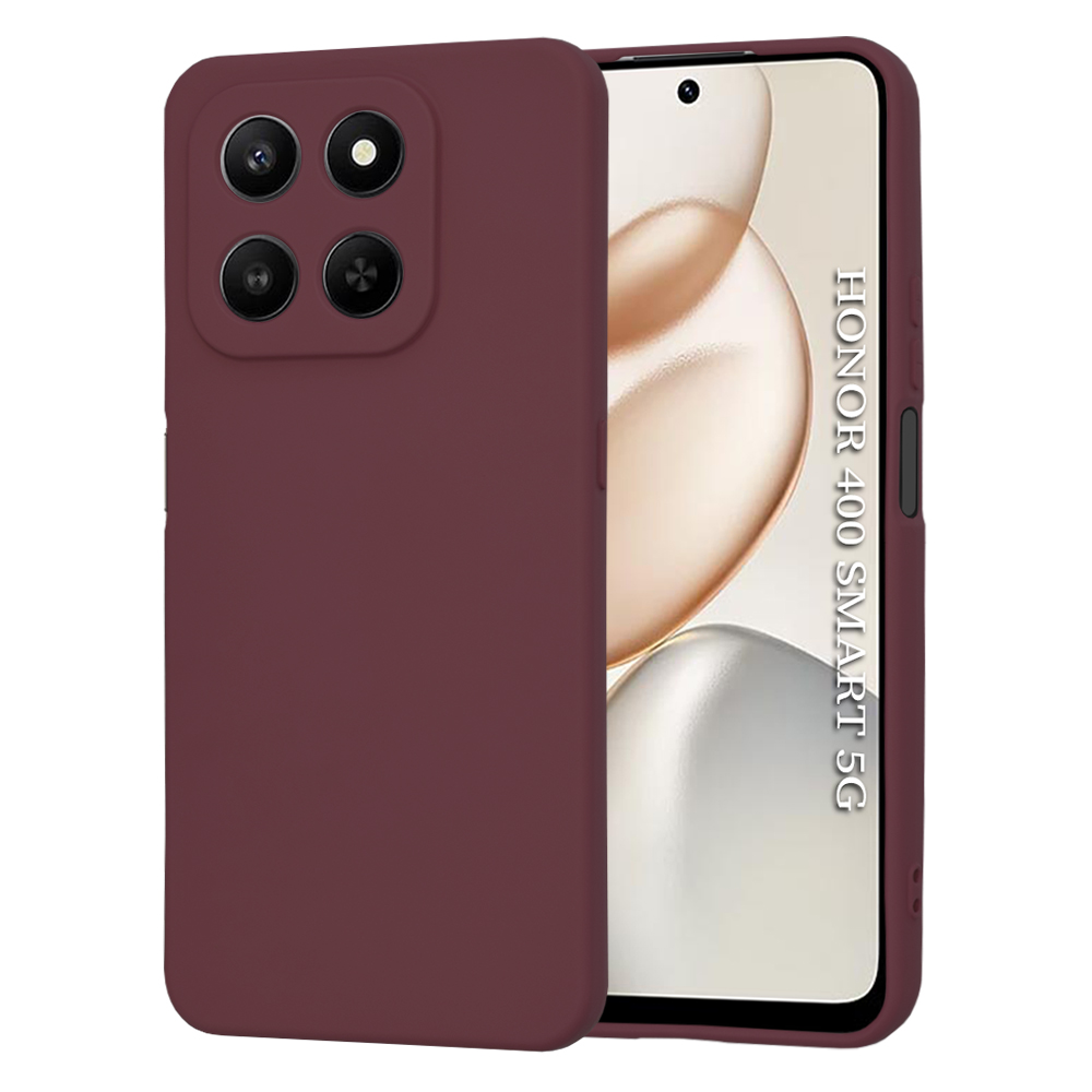 Калъф за Honor 400 Smart 5G / 400 Smart 4G / X7d 4G - Techsuit SoftFlex - Plum Червен