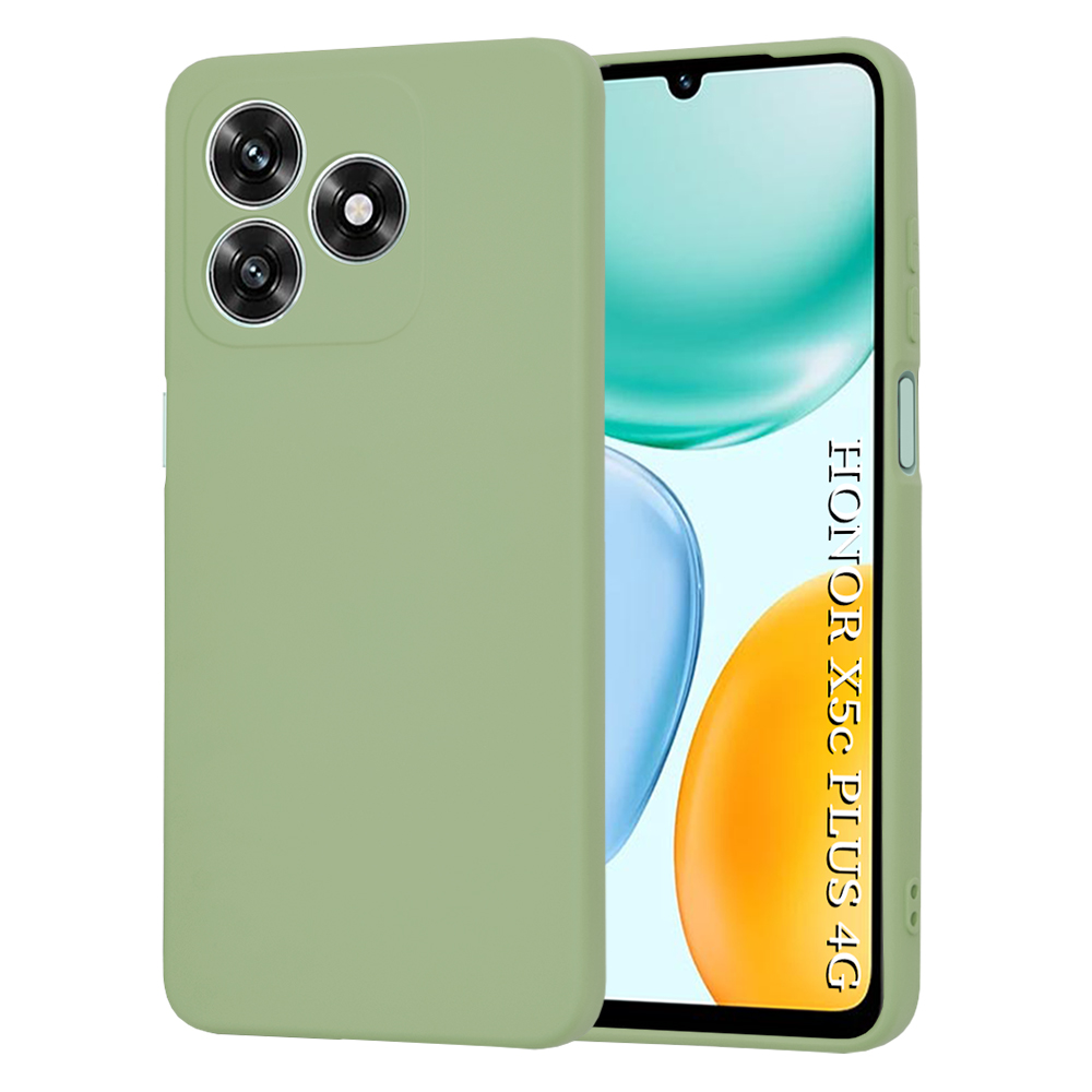 Калъф за Honor X5c Plus - Techsuit SoftFlex - Mint Зелен
