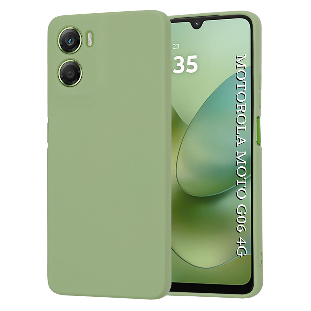 Калъф за Motorola Moto G06 - Techsuit SoftFlex - Mint Зелен