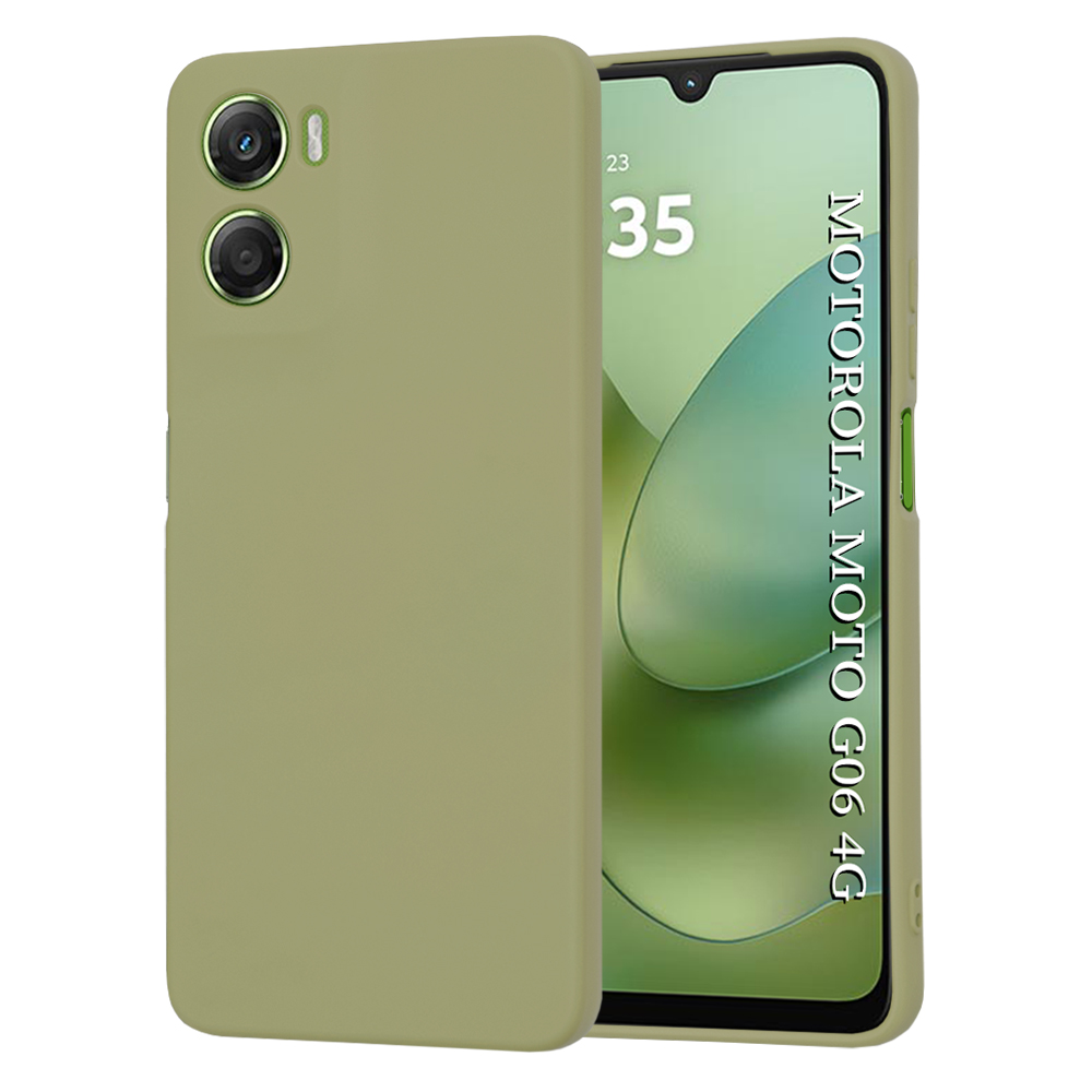 Калъф за Motorola Moto G06 - Techsuit SoftFlex - Matcha