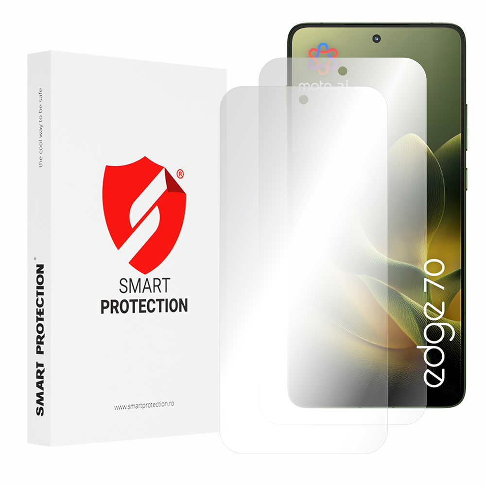[2x Pack] Motorola Edge 70 - Smart Protection Classic - Прозрачен