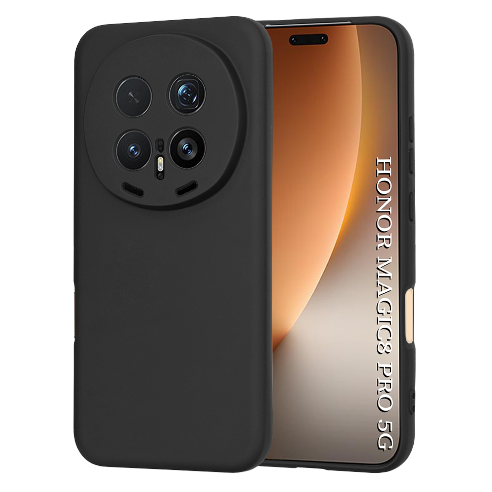 Калъф за Honor Magic8 Pro - Techsuit SoftFlex - Черен