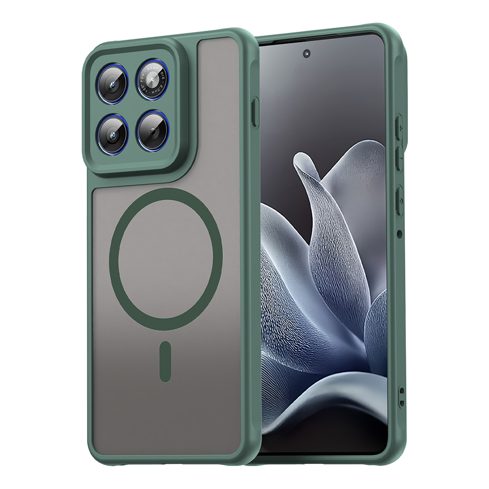 Калъф за Motorola Edge 70 - Techsuit HaloFrost II MagSafe - Зелен