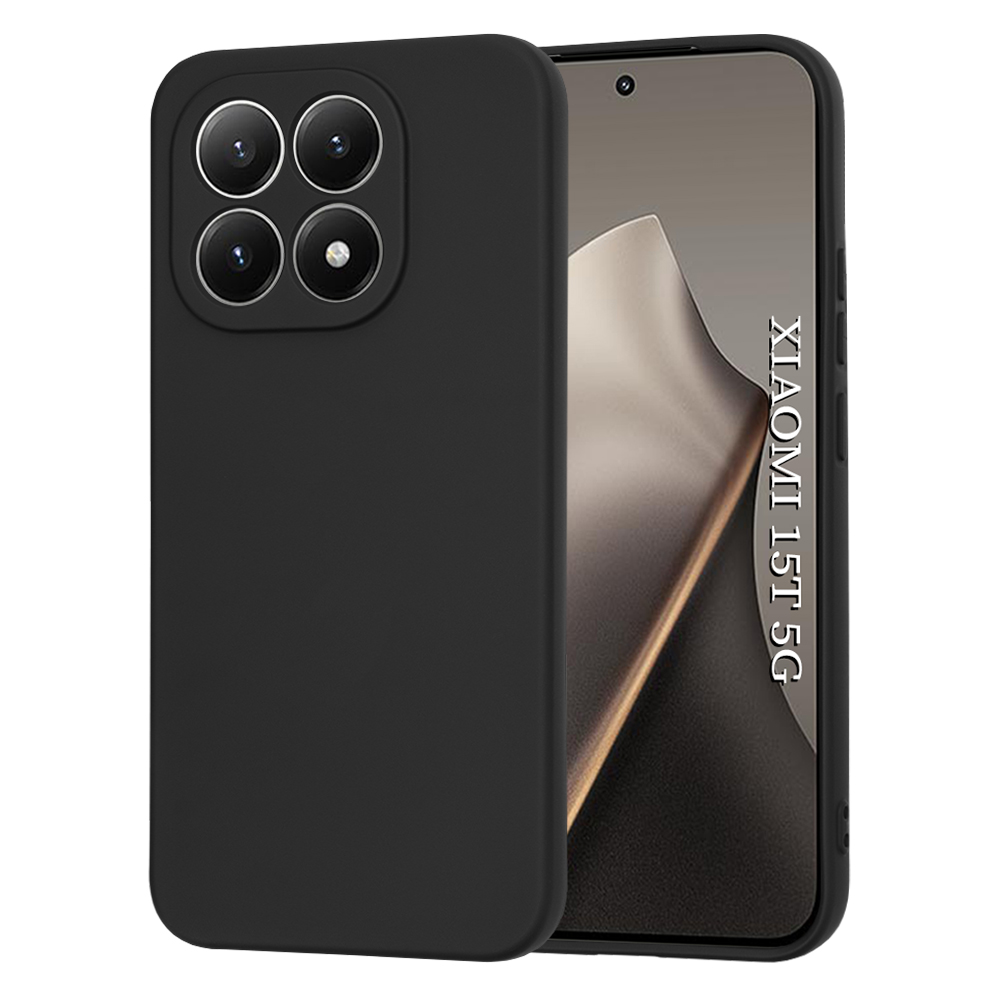 Калъф за Xiaomi 15T - Techsuit SoftFlex - Черен