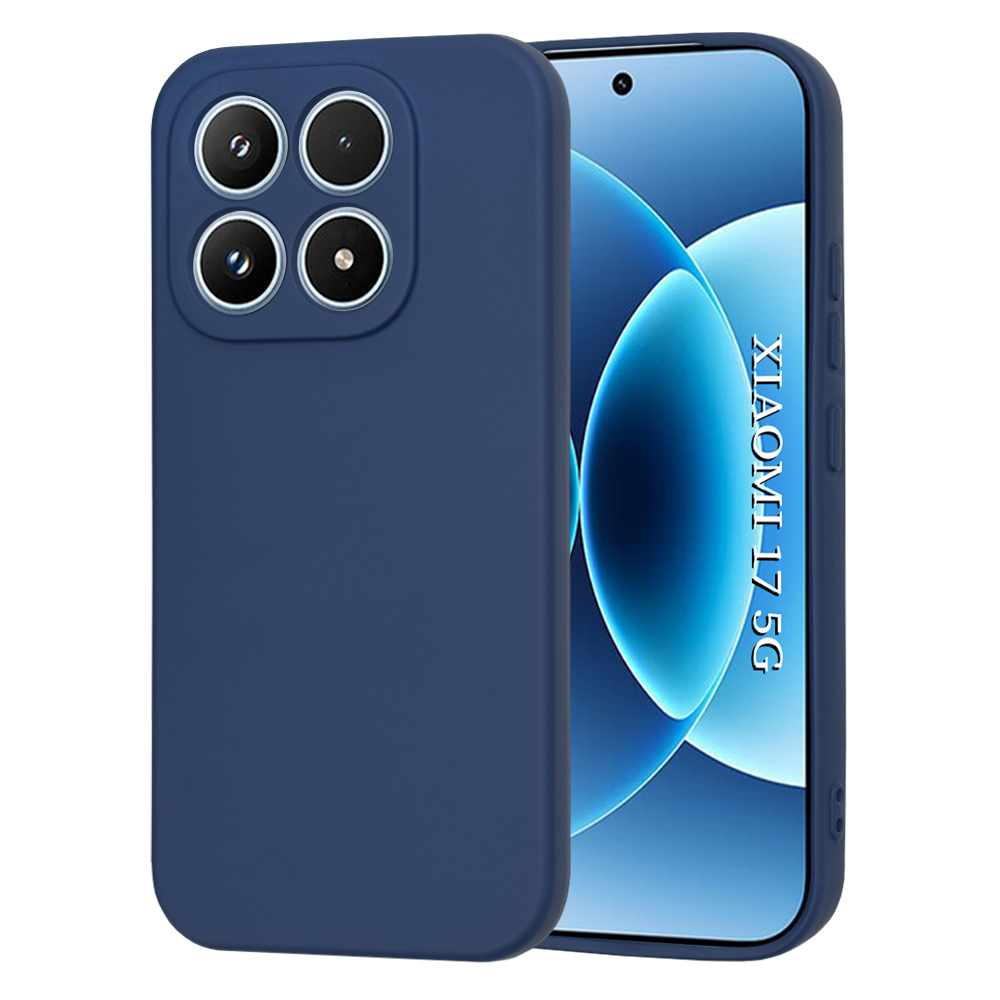 Калъф за Xiaomi 17 - Techsuit SoftFlex - Тъмносин Син