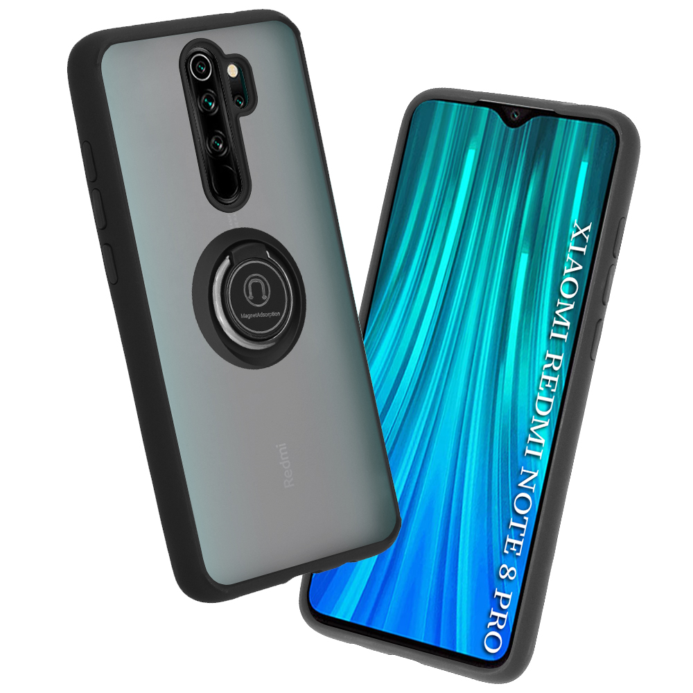 Калъф за Xiaomi Redmi Note 8 Pro - Techsuit Glinth - Черен