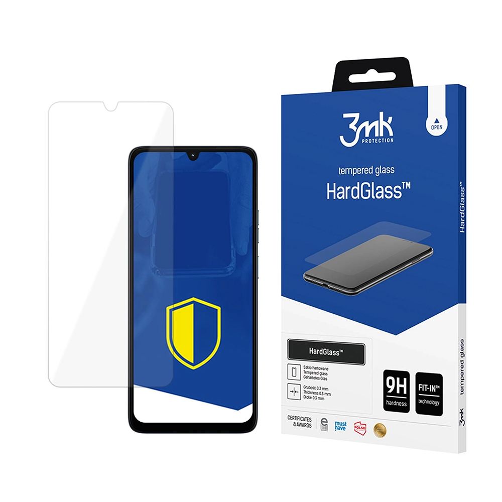 Калъф за Motorola Moto G06 / Moto G06 Power - 3mk HardGlass Screen Protector - Прозрачен