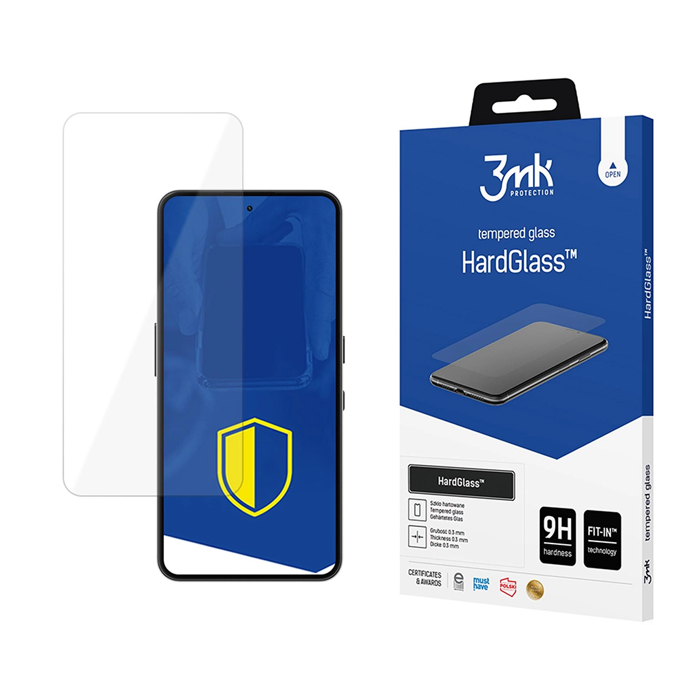 Nothing Phone (3a) Lite - 3mk HardGlass протектор за екран - Прозрачен