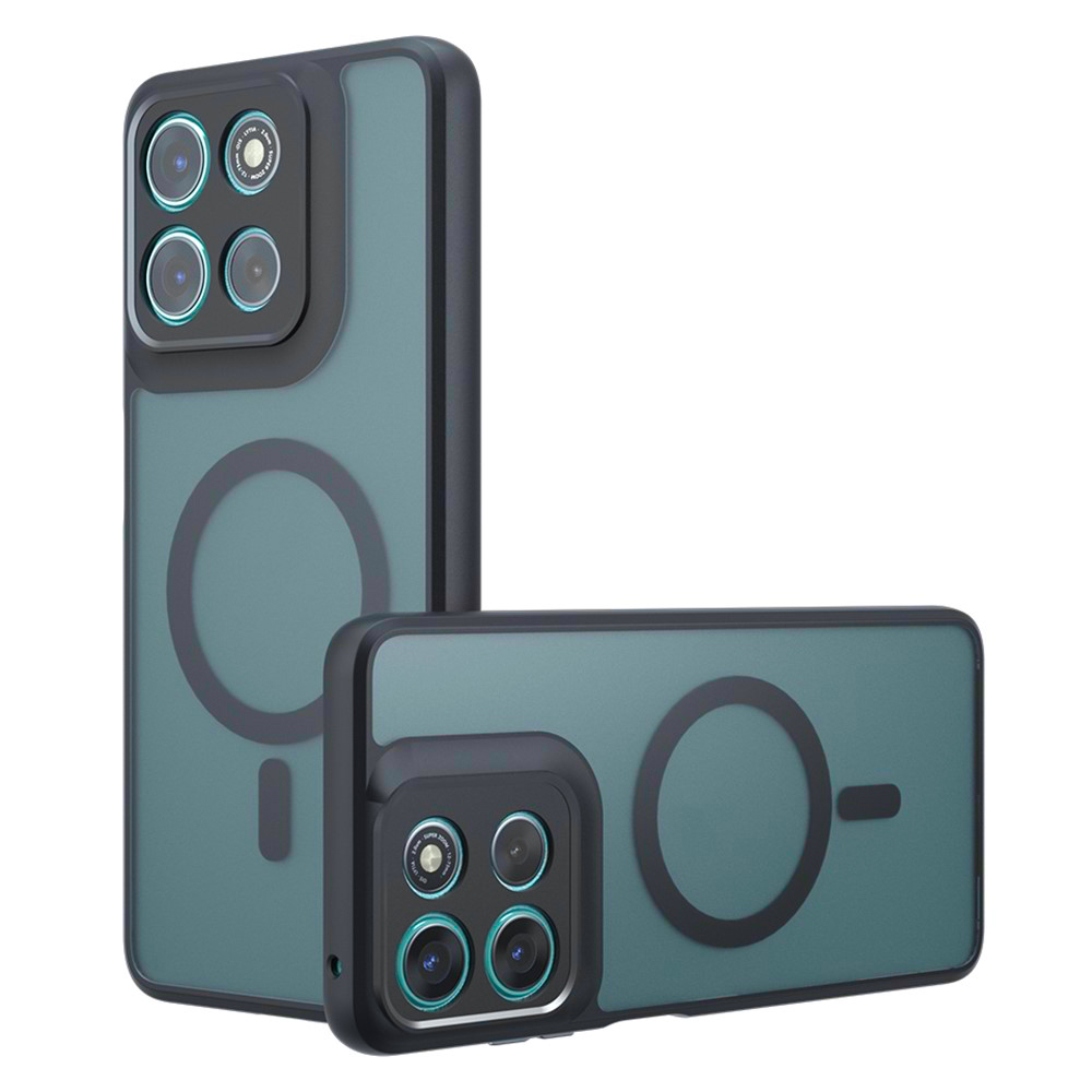 Калъф за Motorola Moto Moto G57 Power / G67 Power - Techsuit PureFrost MagSafe - Frosted Черен