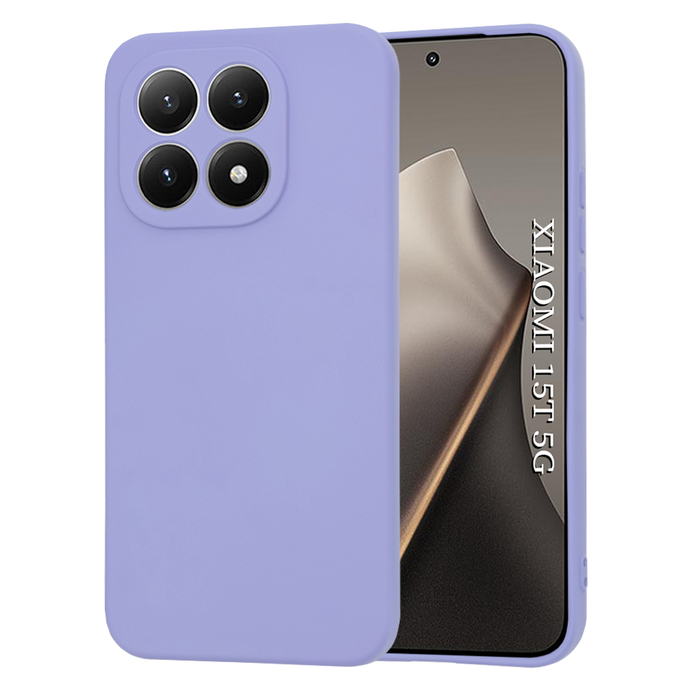 Калъф за Xiaomi 15T - Techsuit SoftFlex - Светло лилав