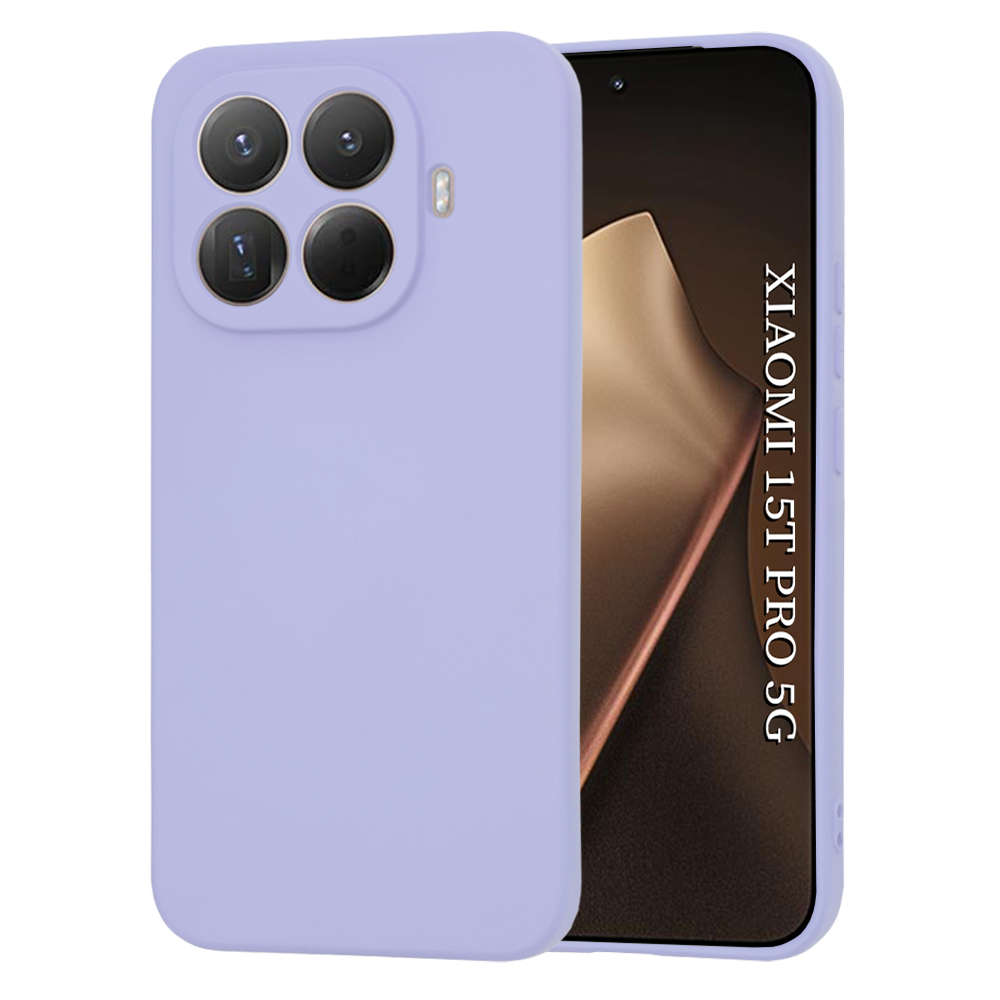 Калъф за Xiaomi 15T Pro - Techsuit SoftFlex - Светло лилав