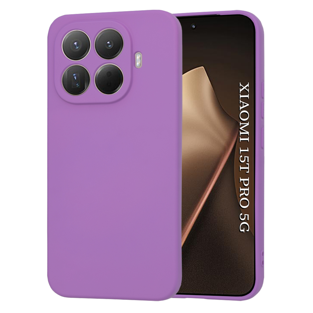 Калъф за Xiaomi 15T Pro - Techsuit SoftFlex - Лилав