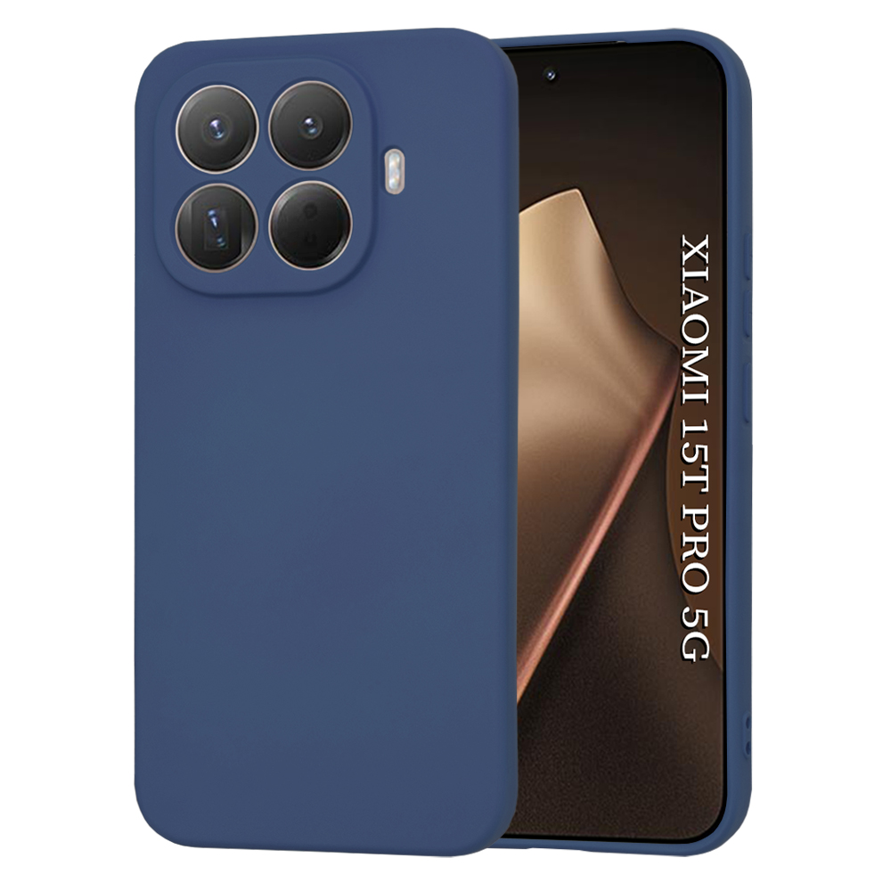 Калъф за Xiaomi 15T Pro - Techsuit SoftFlex - Тъмносин Син
