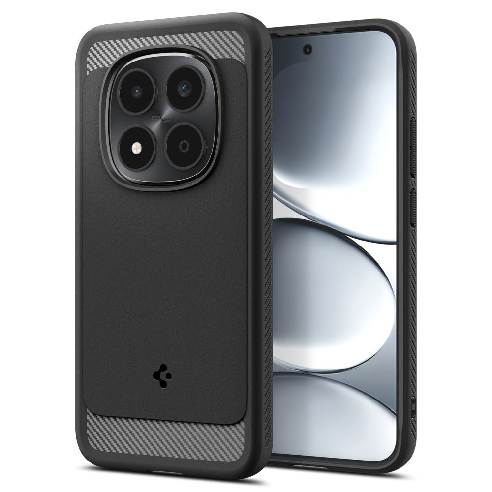 Калъф за Xiaomi Redmi Note 15 Pro 5G - Spigen Rugged Armor (ACS10460) - Черен мат