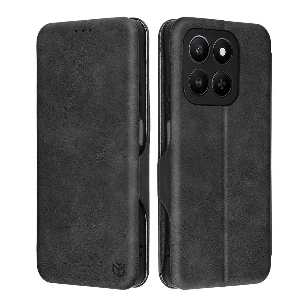 Калъф за Honor 400 Smart 5G / 400 Smart 4G / X7d 4G - Techsuit Safe Wallet Plus - Черен