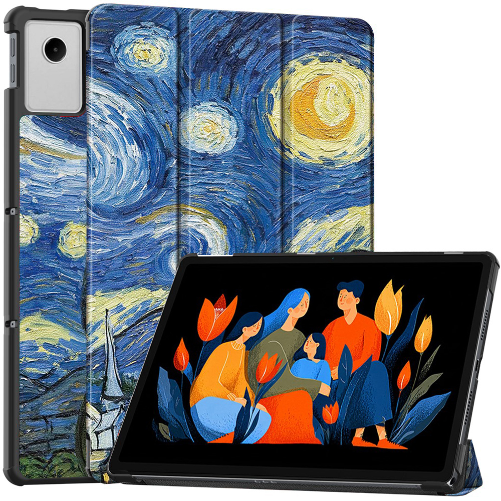 Калъф за Lenovo Idea Tab Plus 12.1 - Techsuit FoldPro - Starry Night