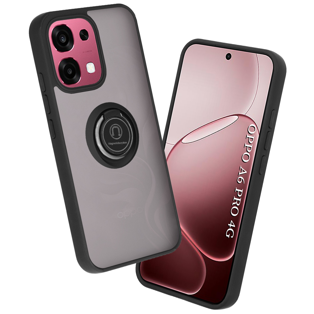 Калъф за Oppo A6 Pro 4G / A6 Pro 5G - Techsuit Glinth - Черен