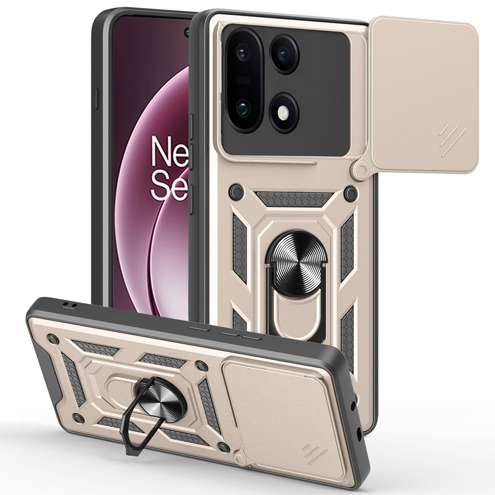 Калъф за OnePlus 15 - Techsuit CamShield Series - златен