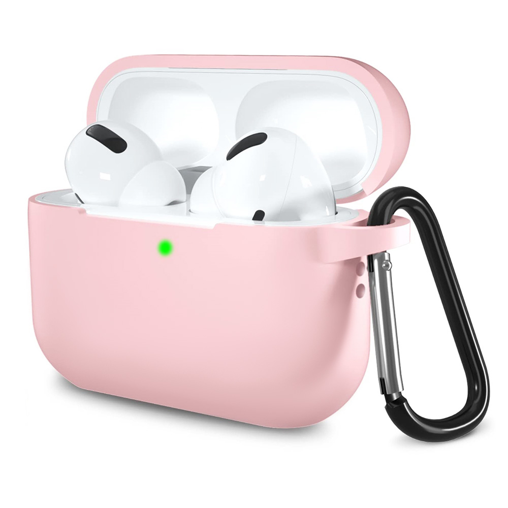 Калъф за AirPods Pro 1/2 - Techsuit - Розов