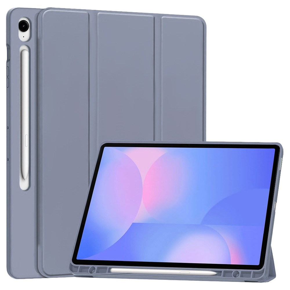 Калъф за Samsung Galaxy Tab S10 FE Plus - Techsuit Flex Trifold - Лилав
