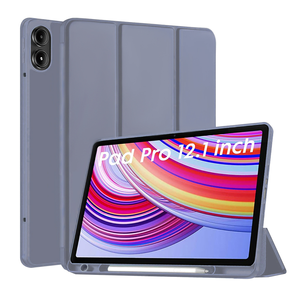 Калъф за Xiaomi Redmi Pad Pro / Redmi Pad Pro 5G / Poco Pad - Techsuit Flex Trifold - Лилав
