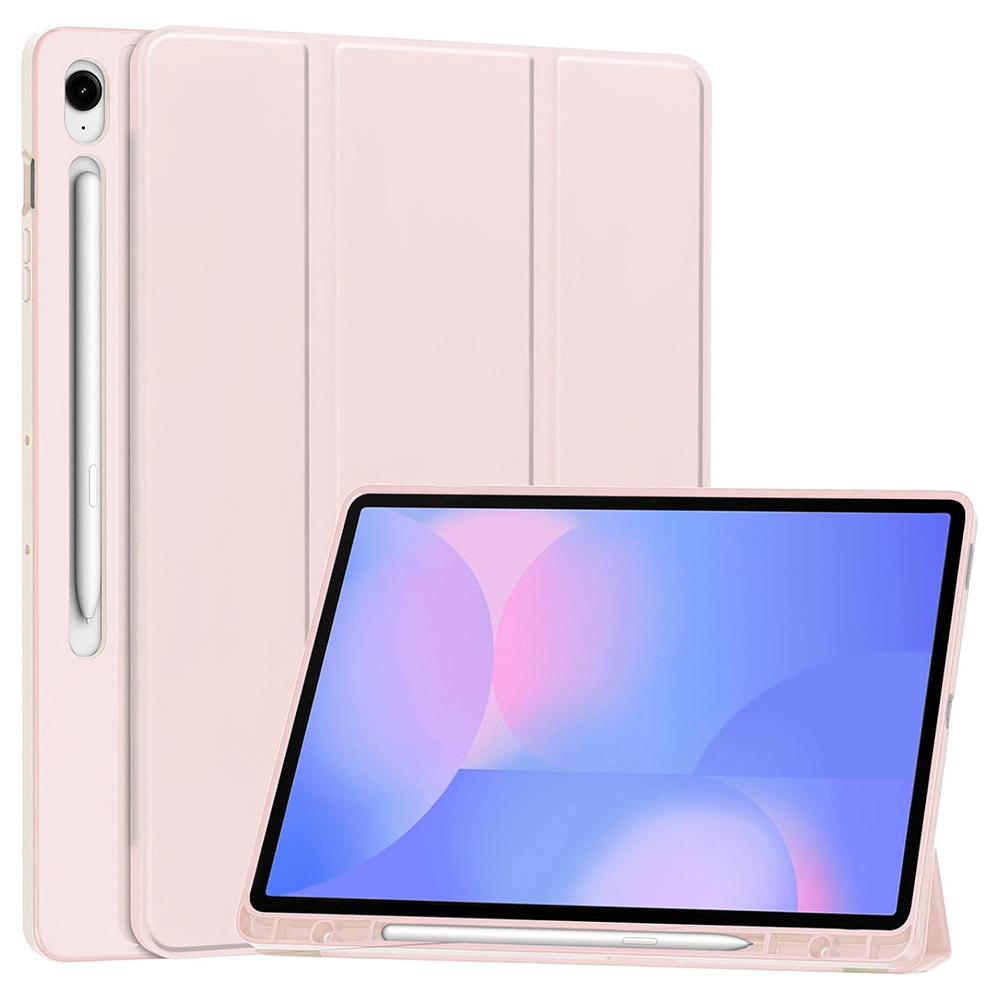 Калъф за Samsung Galaxy Tab S10 FE Plus - Techsuit Flex Trifold - Розов