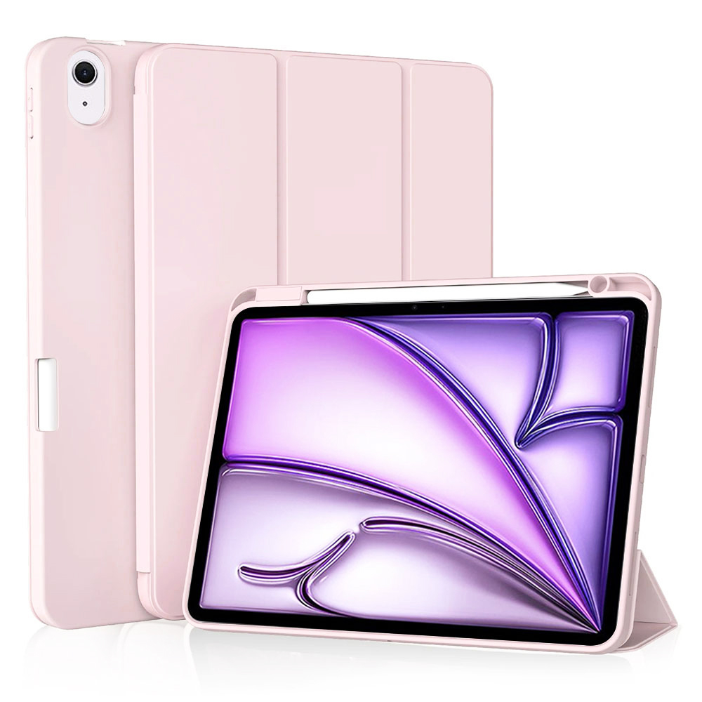Калъф за iPad Air 11 (2024) / Air 11 (2025) / Air 11 (2026) - Techsuit Flex Trifold - Розов