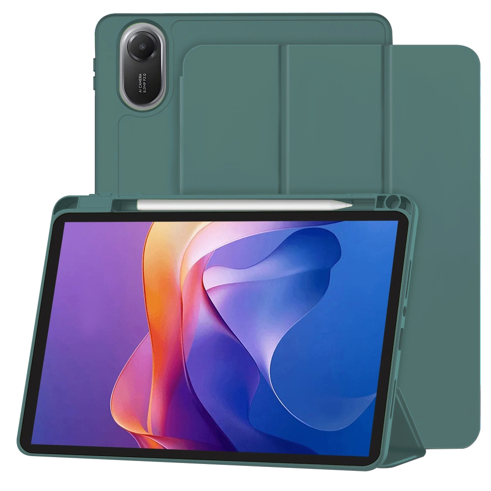 Калъф за Xiaomi Redmi Pad 2 - Techsuit Flex Trifold - Зелен