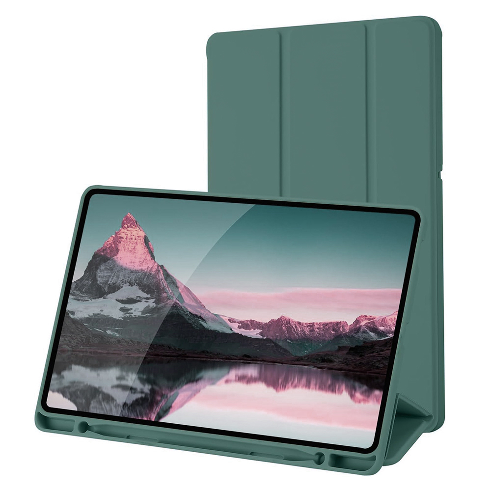 Калъф за Samsung Galaxy Tab S6 Lite (2020/2022/2024) - Techsuit Flex Trifold - Зелен