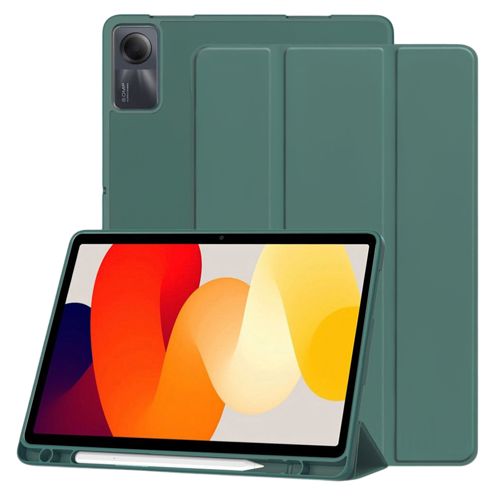 Калъф за Xiaomi Redmi Pad SE 11" - Techsuit Flex Trifold - Зелен
