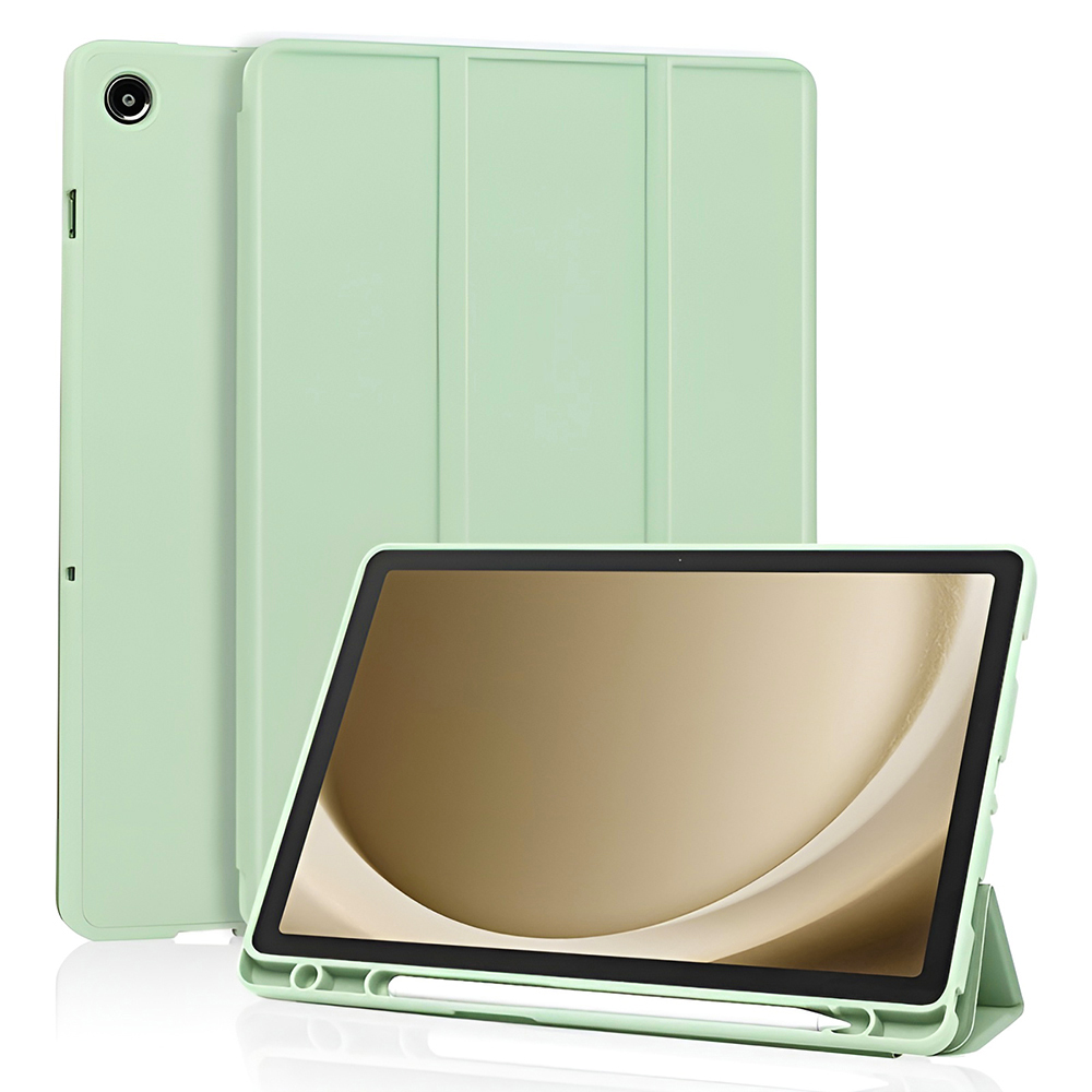 Калъф за Samsung Galaxy Tab A11 Plus / A9 Plus - Techsuit Flex Trifold - Matcha Зелен