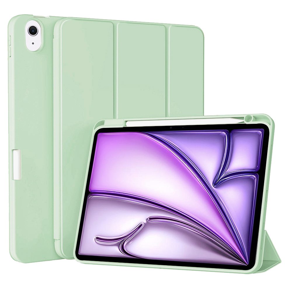 Калъф за iPad Air 11 (2024) / Air 11 (2025) / Air 11 (2026) - Techsuit Flex Trifold - Matcha Зелен