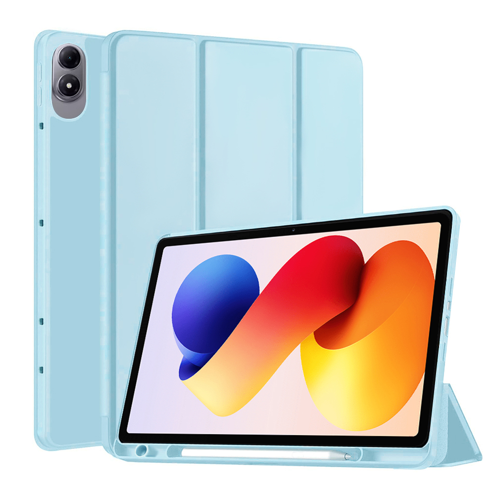 Калъф за Xiaomi Redmi Pad 2 Pro - Techsuit Flex Trifold - Небесносин