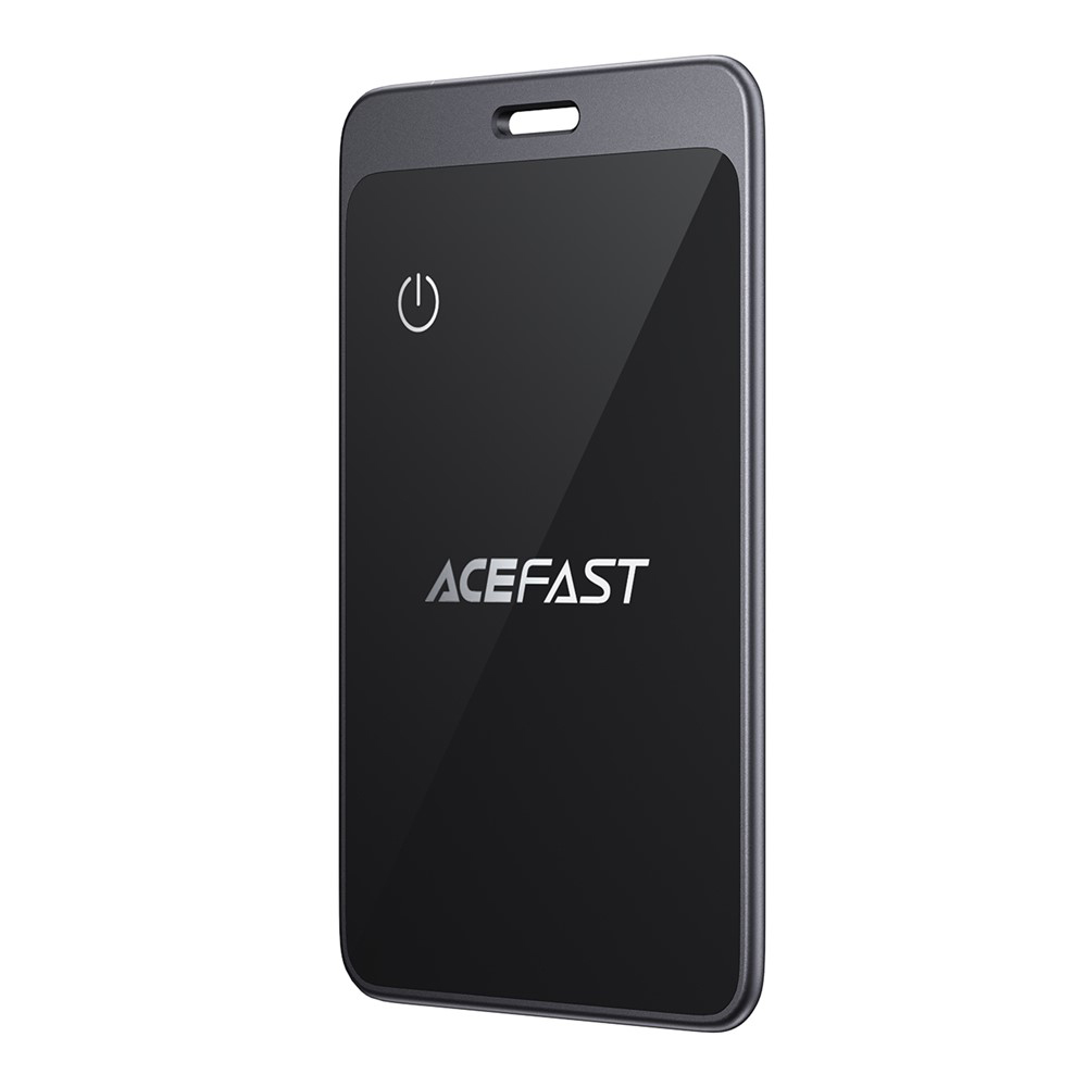Локатор-карта, iOS, Bluetooth, IP68 - Acefast (S3) - Метално сиво